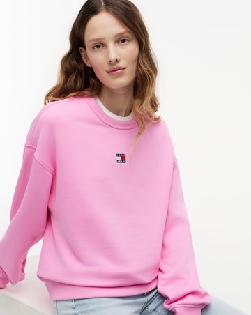 TOMMY JEANS BOXY BADGE SWEATSHIRT
