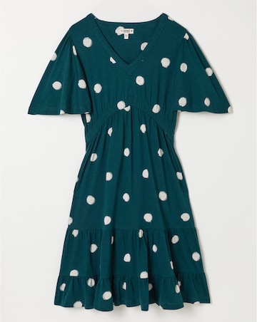 Fatface Grace Spot Jersey Mini Dress