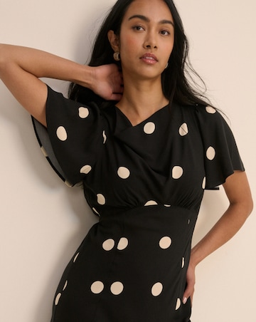 NOBODYS CHILD CHERYL MIDI DRESS