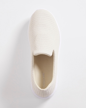 Cushion Walk Slip On Trainer E Fit