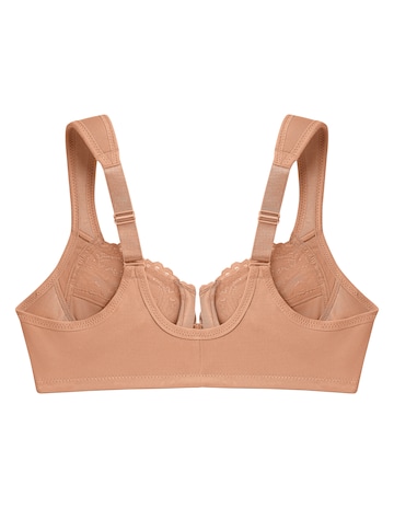 Glamorise Plus Size WonderWire Front-Fastening Bra 1245