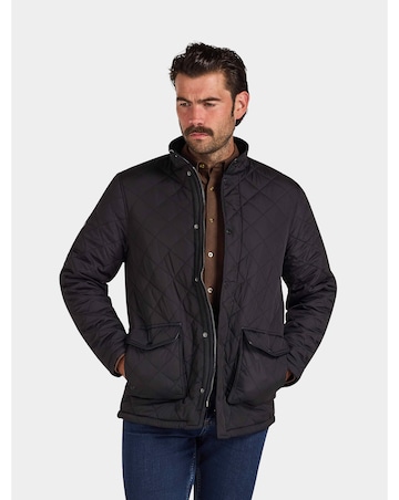 Raging Bull Quilted Jacket Black