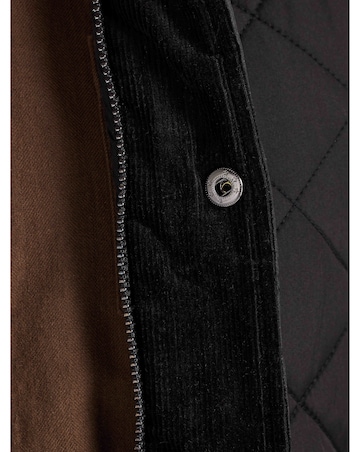 Raging Bull Quilted Jacket Black