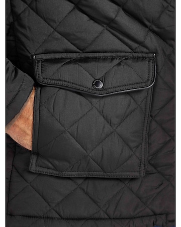 Raging Bull Quilted Jacket Black