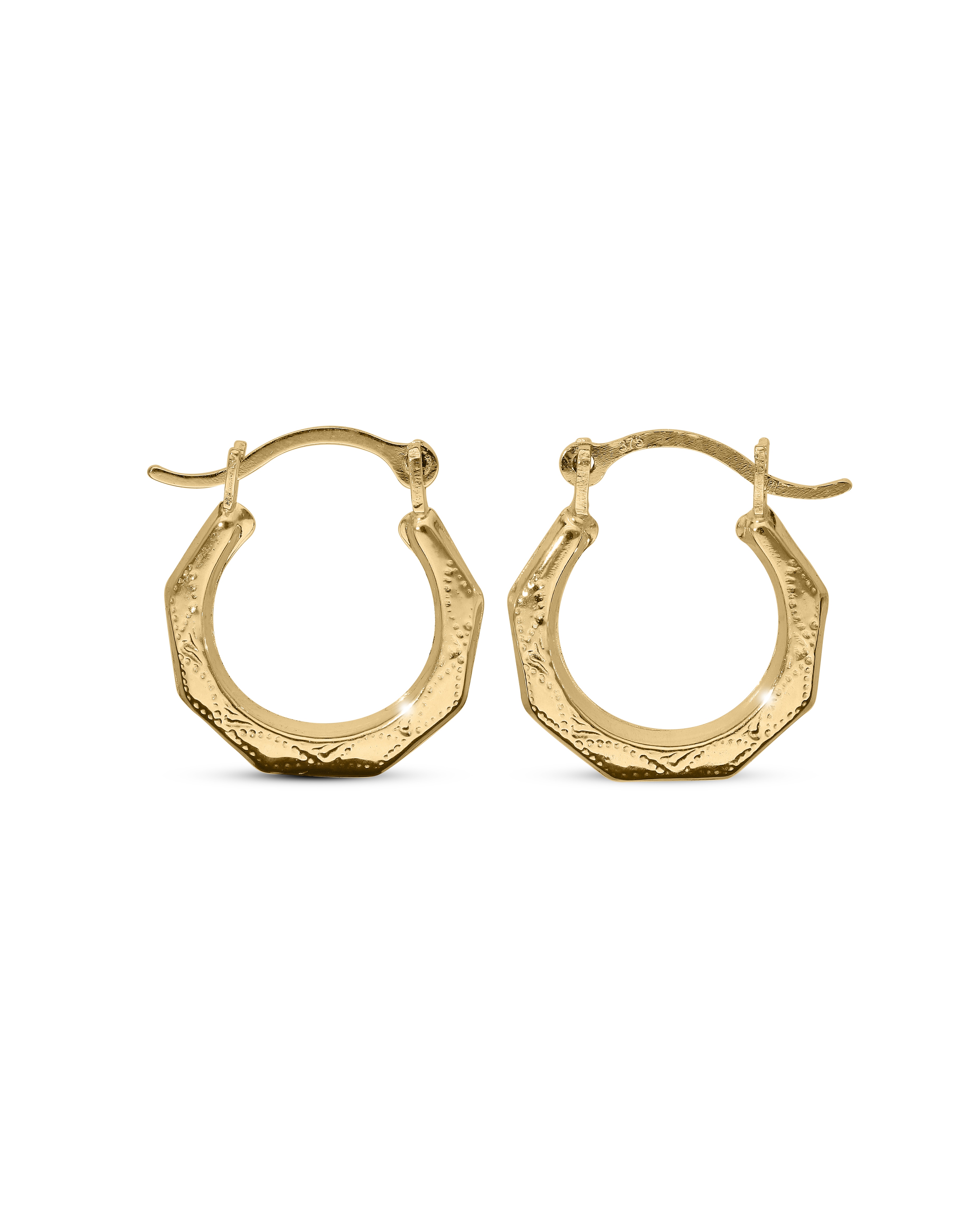 9ct Gold Hoop Earrings