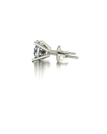 Moissanite 2ct Total 9ct gold Stud Earrings