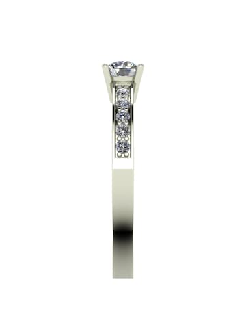 Lady Lynsey Moissanite 9ct Gold 1.00ct total Solitaire Ring