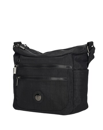 Enrico Benetti Suzie Single Handle Crinkle Nylon Shoulderbag