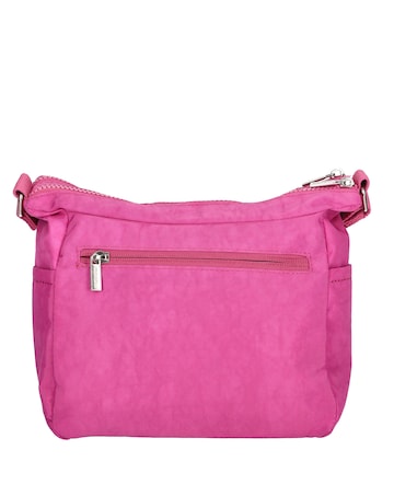 Enrico Benetti Suzie Single Handle Crinkle Nylon Shoulderbag