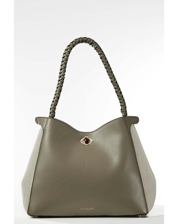 Luella Grey Adriana Sage Hobo Tote