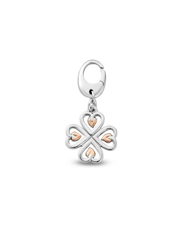 Clogau Sterling Silver Heart Charm