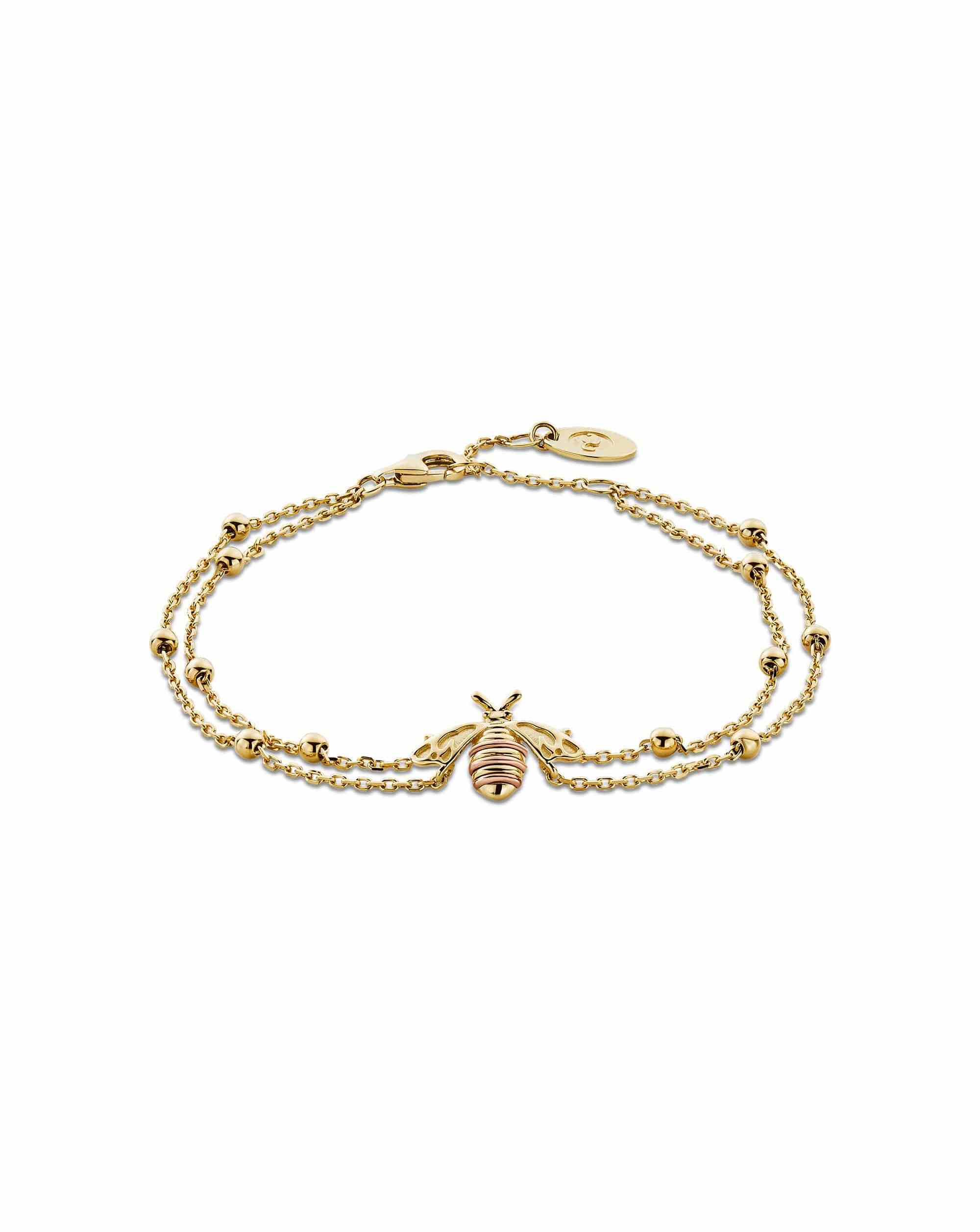 Honey Bee Gold Bracelet