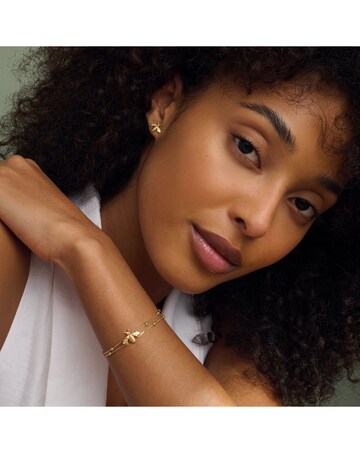 Clogau Honey Bee Gold Double-Chain Bracelet