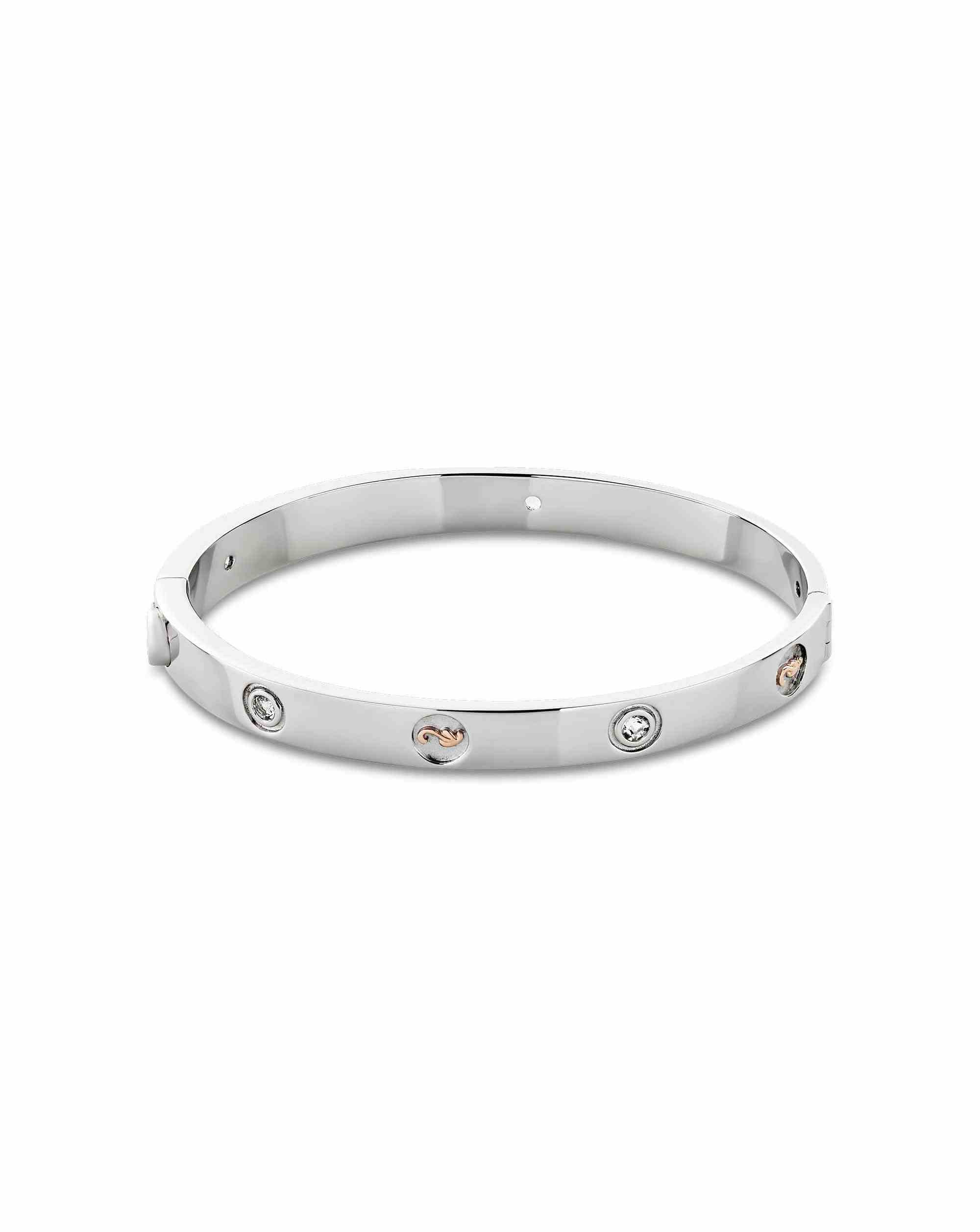 Insignia Bangle with Topaz