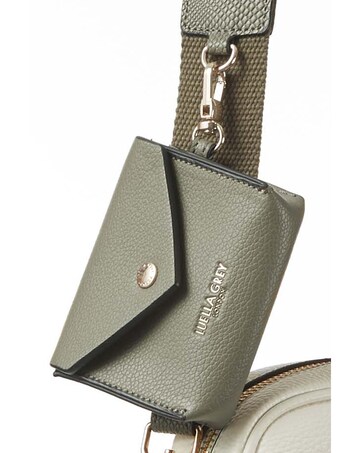 Luella Grey Elise White Camera Crossbody