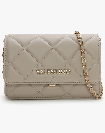 Valentino Bags Ocarina Quilted Beige Satchel Bag