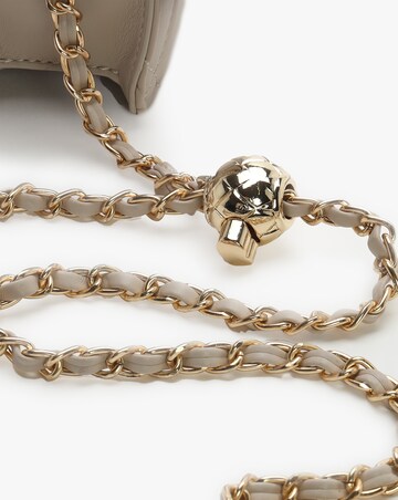 Valentino Bags Ocarina Quilted Beige Satchel Bag