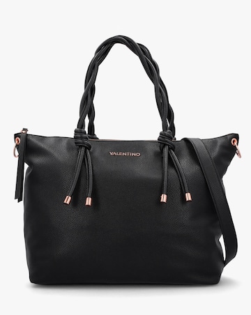 Valentino Bags Scarlett Black Shopper Bag