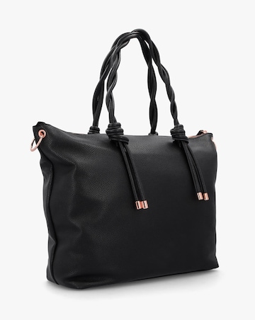 Valentino Bags Scarlett Black Shopper Bag