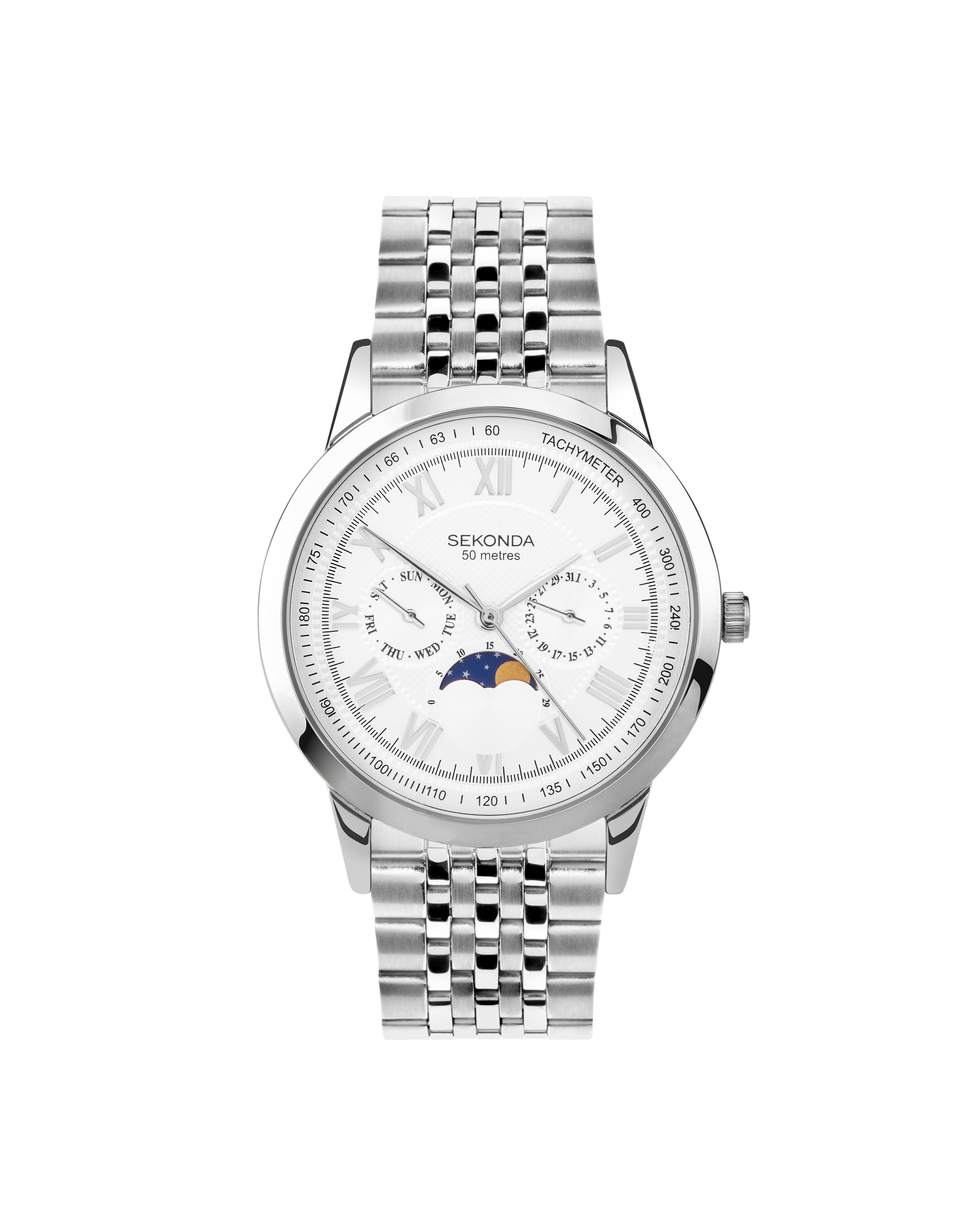 Sekonda Armstrong Moon Phase Men's Watch