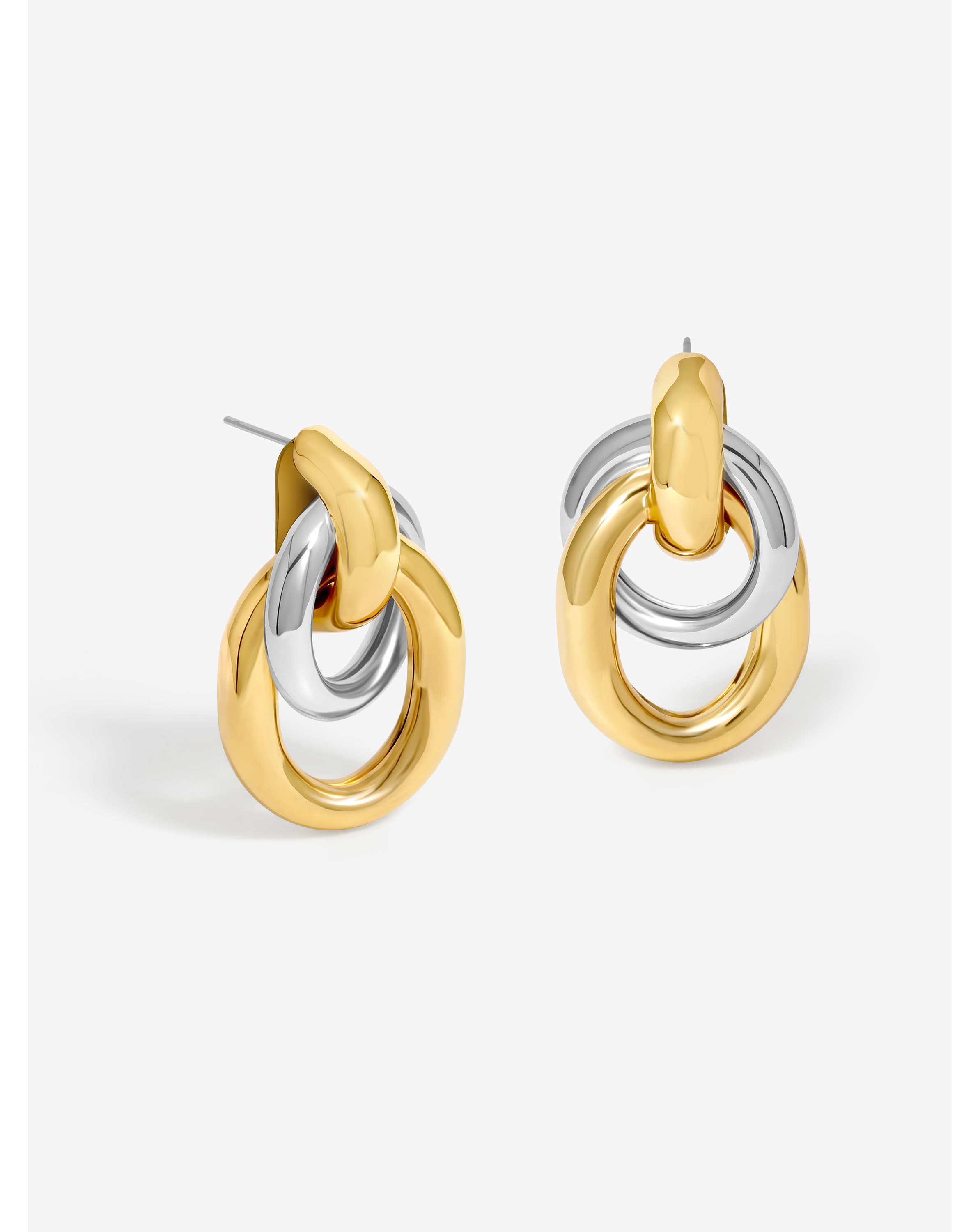 Jon Richard Door Knocker Earrings