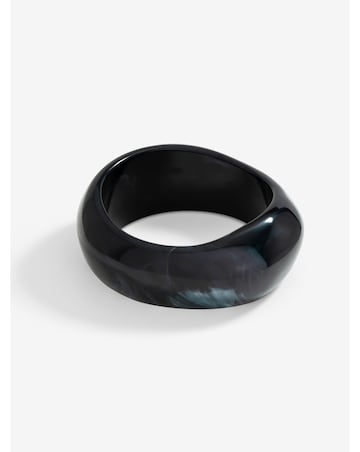 Mood Blue Resin Statement Stacker Bracelet