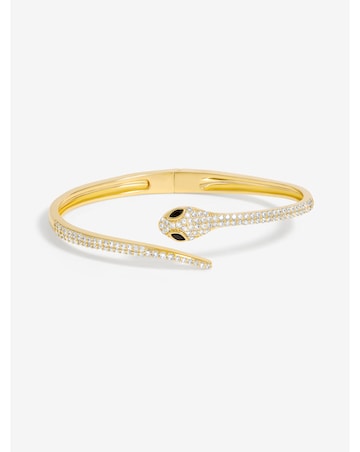 Jon Richard Gold Plated Snake Bangle