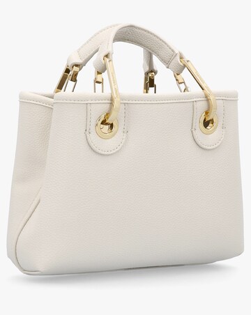 Emporio Armani X Small Cream Cross-Body Shopper Bag