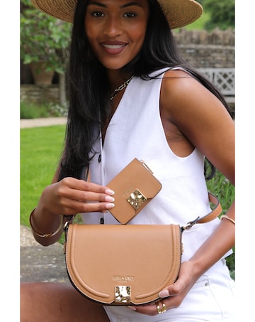 Luella Grey Sylvie Camel Small Purse
