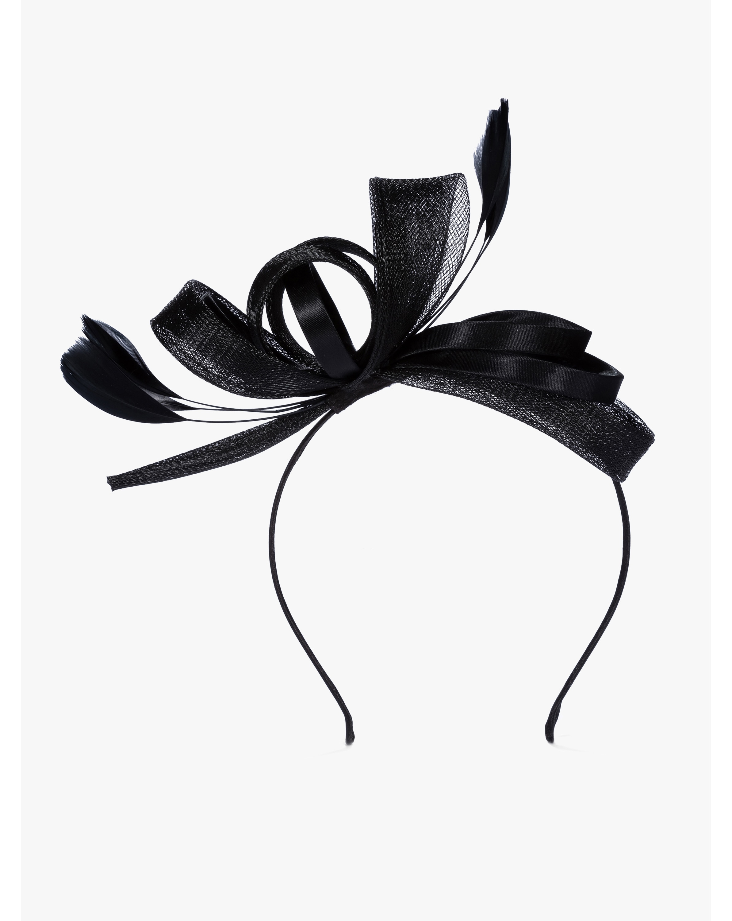 Jon Richard Black Fascinator Headband