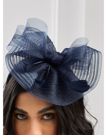 Jon Richard Navy Hat Fascinator
