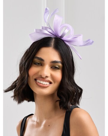 Jon Richard Lavender Medium Fascinator Headband