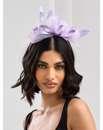 Jon Richard Lavender Medium Fascinator Headband