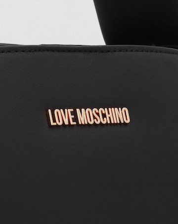 Love Moschino Aura Slouch Black Hobo Bag