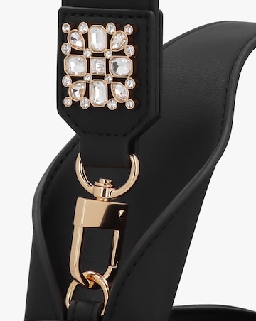 Love Moschino Aura Slouch Black Hobo Bag