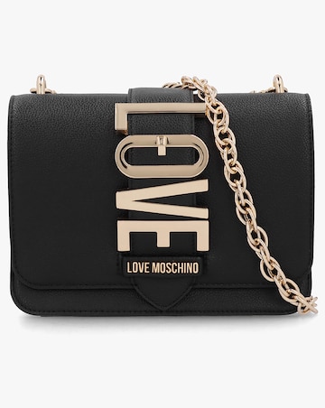 Love Moschino Love Bug Black Shoulder Bag