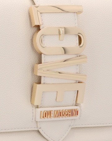 Love Moschino Love Bug Ivory Shoulder Bag