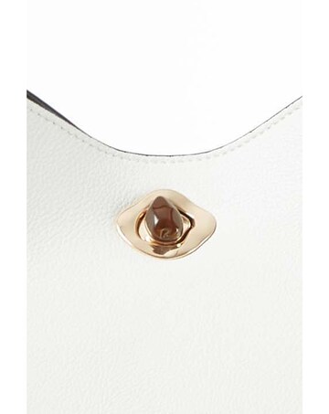 Luella Grey Adriana White Hobo Tote