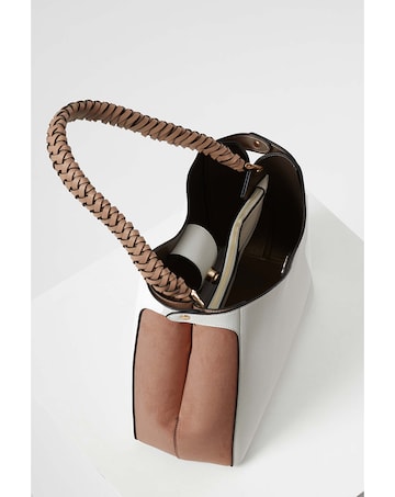 Luella Grey Adriana White Hobo Tote