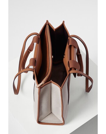 Luella Grey Giselle Camel Laptop Tote