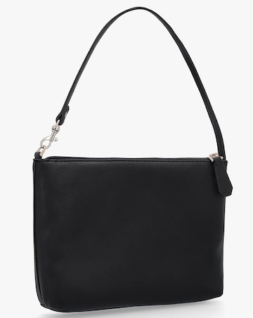 Guess Large Power Play 2 Black Logo Tech Tote Bag