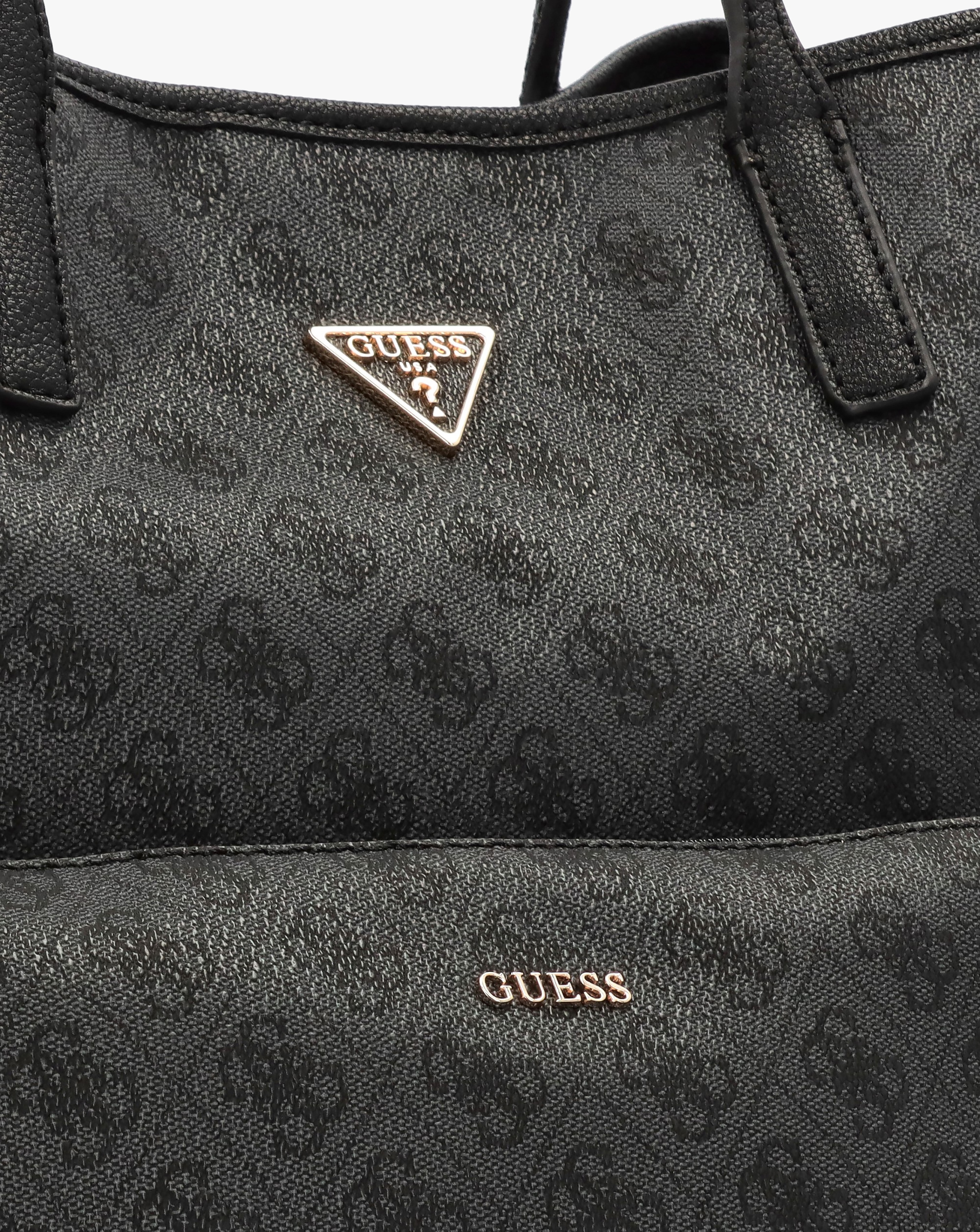 Guess Victtoria II Coal 2 In 1 Tote Bag | JD Williams