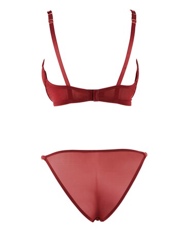 Figleaves Curve Plunge Red Bra