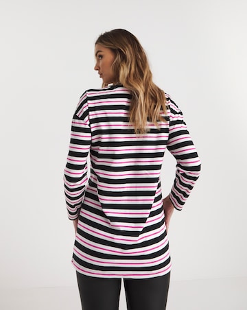 Long Sleeve Longline Oversized Tee