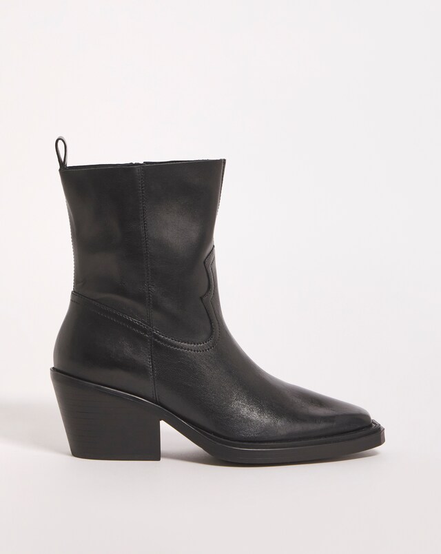 Ankle Western Boots Ex Wide