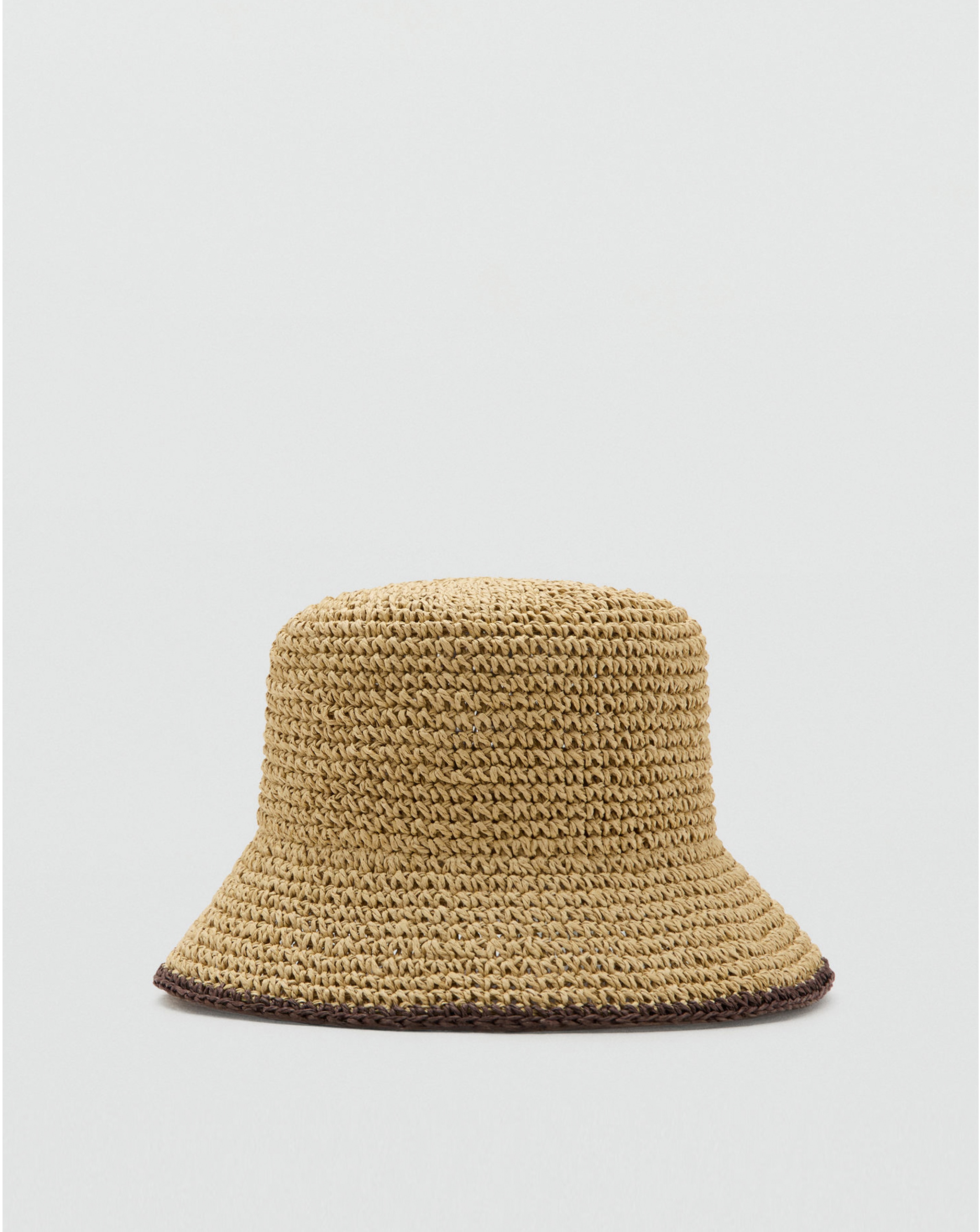 New In - Mango Natural Fibre Bucket Hat