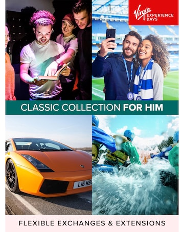 Classic Collection for Him E - Voucher - Over 135 Experiences to Choose From