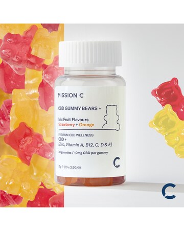 Mission C - CBD Gummy Bears + Multivitamins