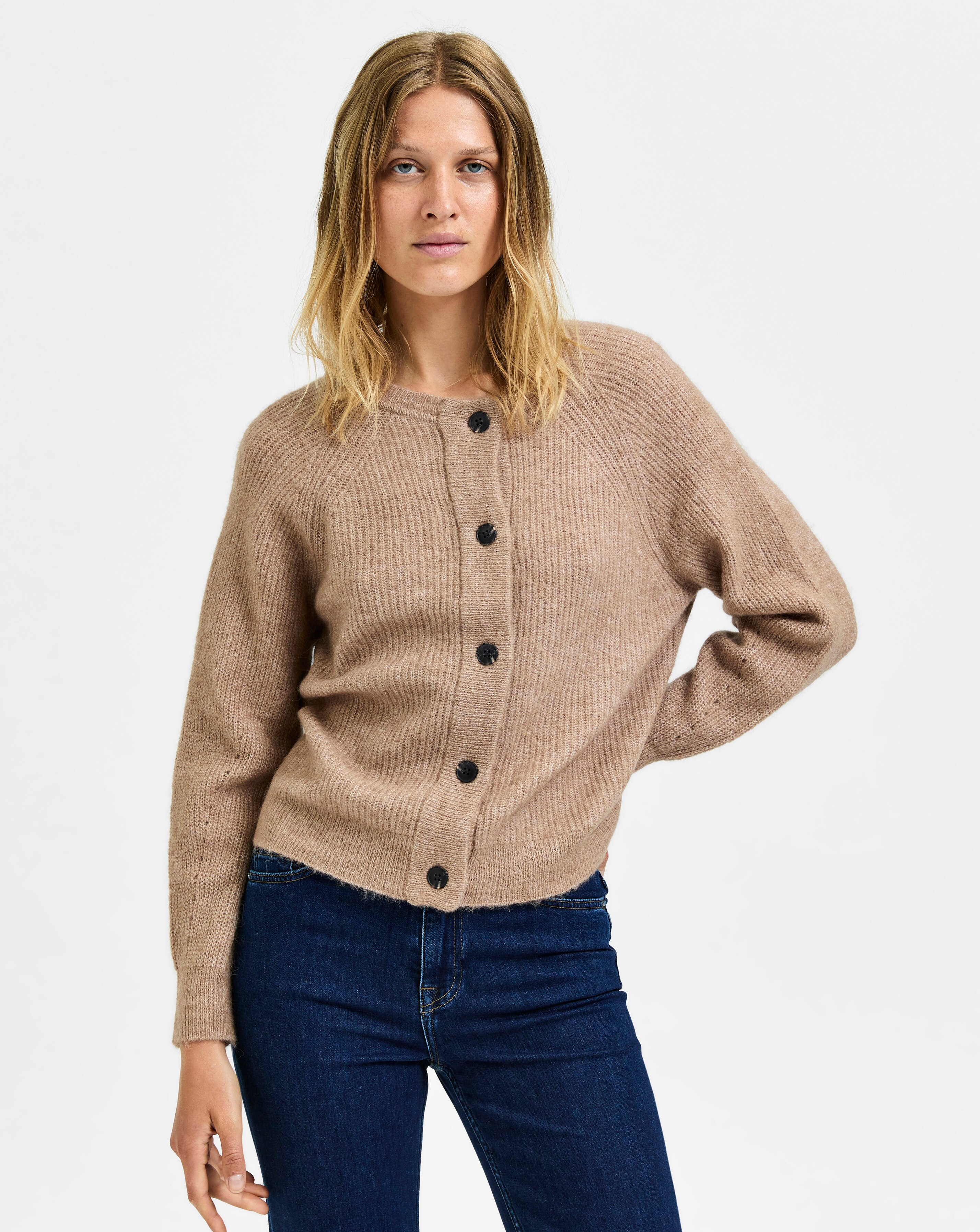 Selected Femme Wool \u0026 Alpaca Cardigan 