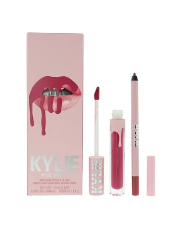 Kylie By Kylie Jenner Matte Lip Kit 102 Extraordinary 2 Piece Gift Set: Liquid L